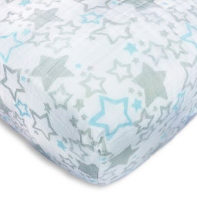 muslin fitted crib sheet