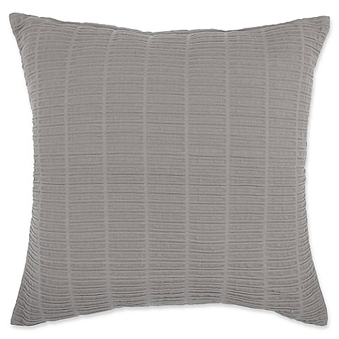 Buy Make-Your-Own-Pillow Zaylie Square Throw Pillow Cover in Grey from Bed Bath & Beyond