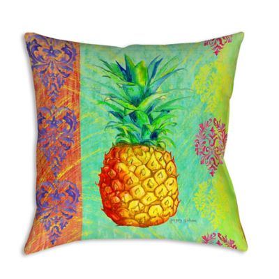 pineapple shaped throw pillow