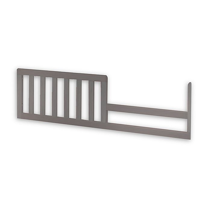 Sorelle Finely Crib & Changer Toddler Guard Rail in Weathered Grey