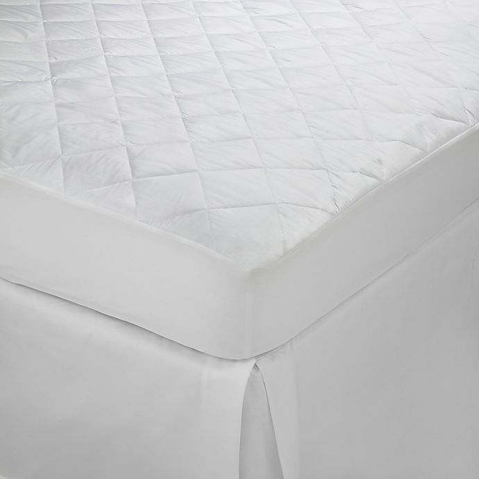 Details about   Twin-Size Mattress Pad Extra Thick White Padded Deep Pocket Bed Cover Topper 