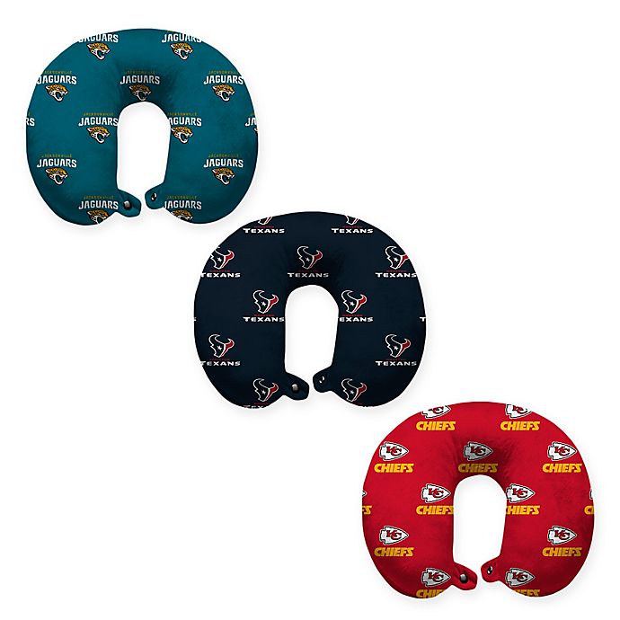 NFL Polyester U-Shaped Neck Travel Pillow Collection