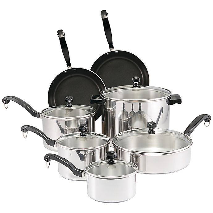 Farberware® Classic Series™  II Stainless Steel 12-Piece Cookware Set