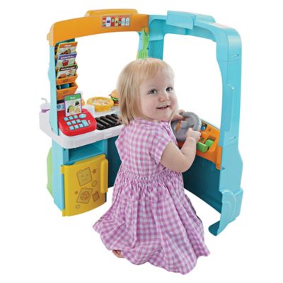 fisher price laugh and learn servin up food truck