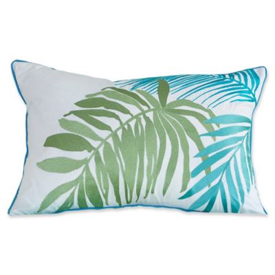 Buy Tybee Island Oblong Throw Pillow in White from Bed Bath & Beyond