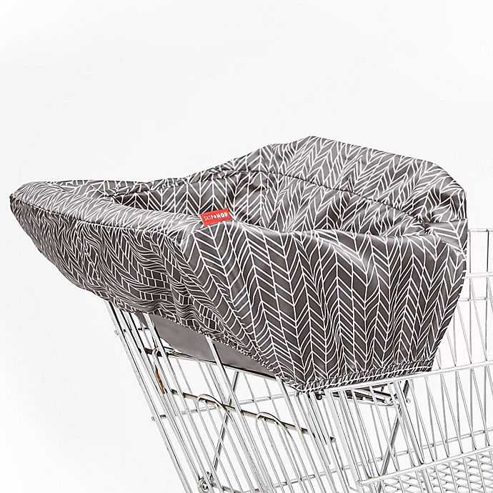 SKIP*HOP® Feather Take Cover Shopping Cart and High Chair Cover in Grey