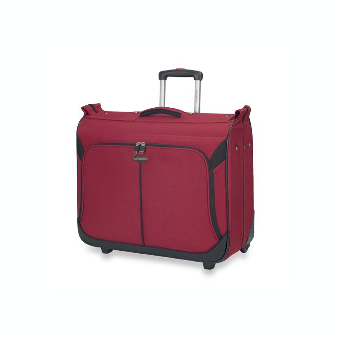 Samsonite® Aspire™ GRT Red Wheeled Garment Bag Bed Bath & Beyond