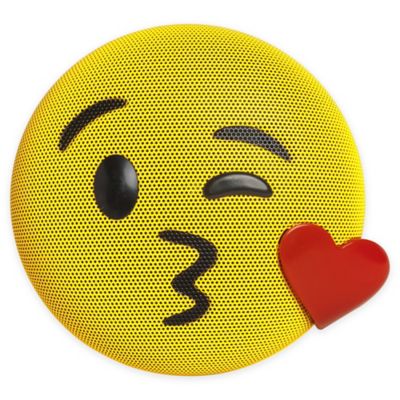 JAM® Wireless Bluetooth Kiss Emoji Speaker in Yellow - Bed Bath & Beyond