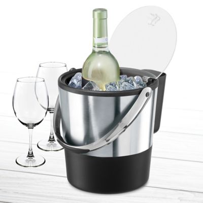 ice bucket with lid and scoop