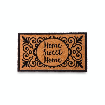 entryway coir mat Coconut Doormats durable coir mat hand woven front porch decor Simple home doormat Foot massage doormat