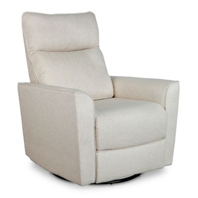 Baby Appleseed Crosby Comfort Swivel Glider In Canvas
