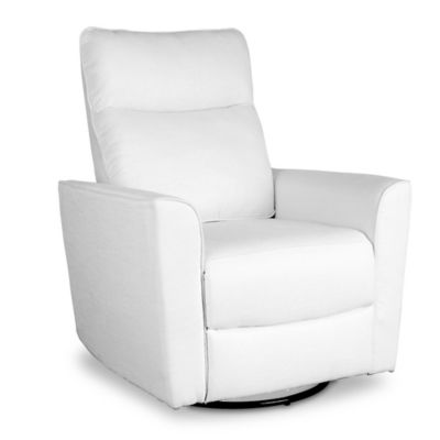 Baby Appleseed Crosby Comfort Swivel Glider In White