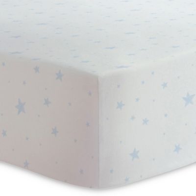 Kushies® Cotton Flannel Fitted Crib Sheet - buybuy BABY