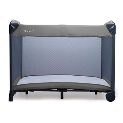 joovy new room2 portable playard charcoal