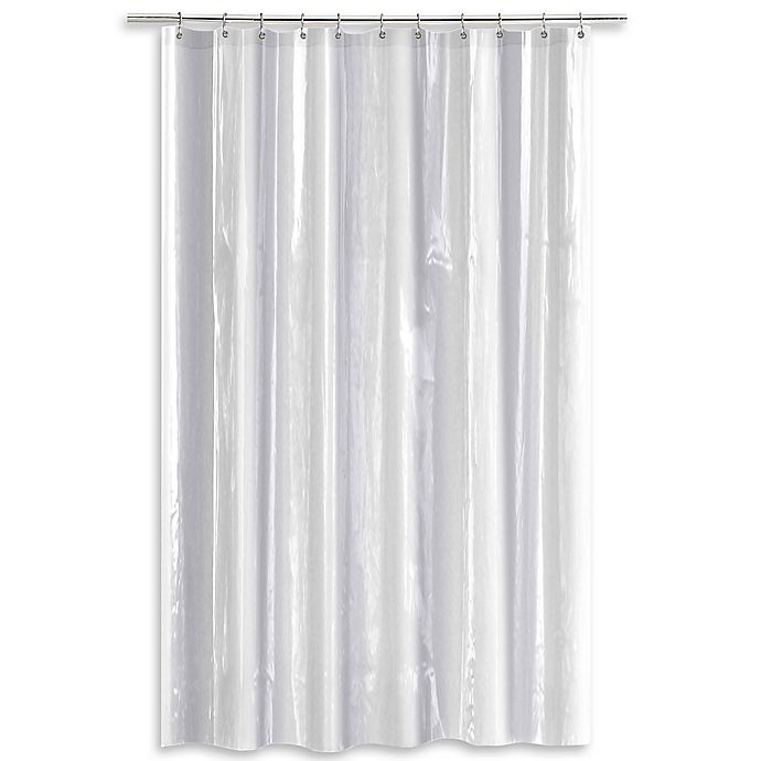 Premium Heavy Weight 10 Gauge Shower Curtain Liner 72" x 72" Mildew Resistant 