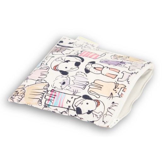 Itzy Ritzy Snack Happens Reusable Snack Everything Bag In Raining Cats And Dogs Bed Bath Beyond
