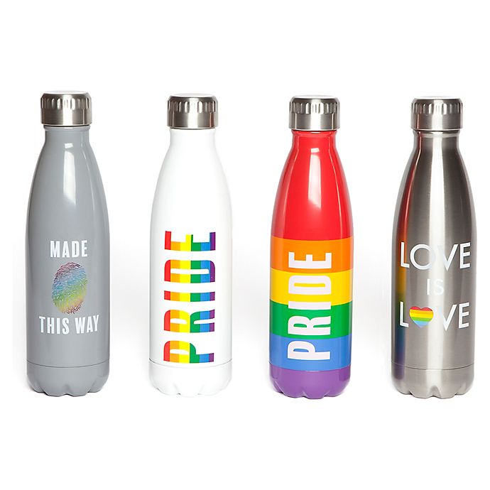 Manna™ Vogue® Pride 17 oz. Stainless Steel Water Bottle Collection