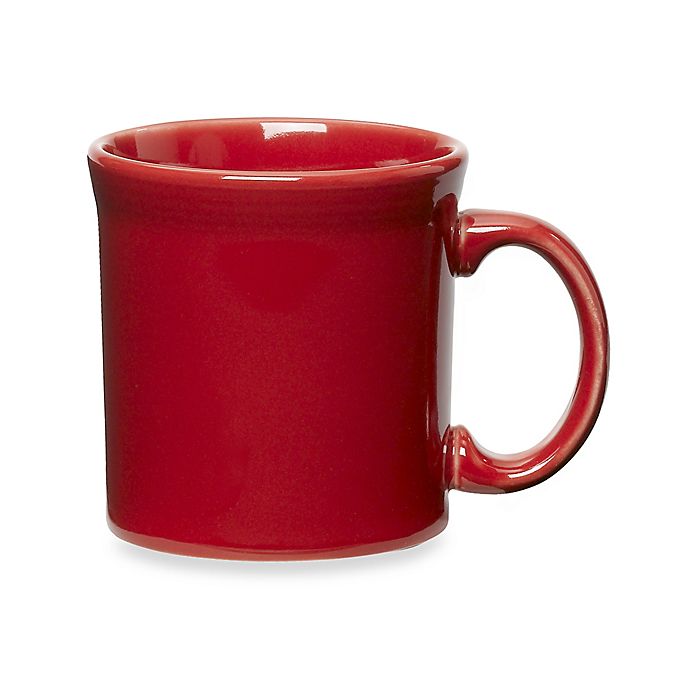 Fiestaware Scarlet Java Mug Fiesta Retired Red 12 ounce coffee mug 