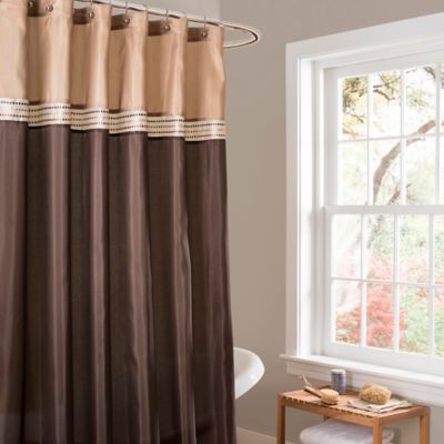 Lush Décor Terra Stripe Shower Curtain - Bed Bath & Beyond