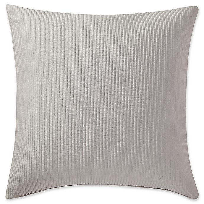 Highline Bedding Co. Adelais European Pillow Sham in Grey