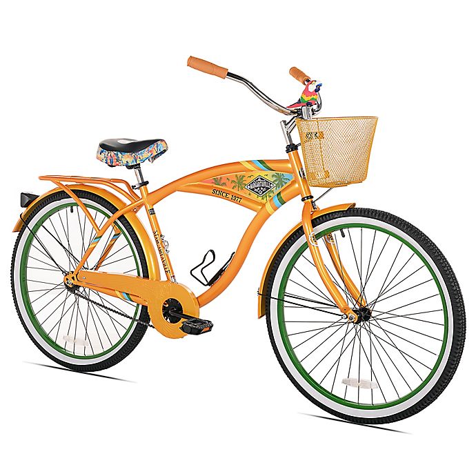 Margaritaville 26-Inch Men's Cruiser Bicycle in Orange