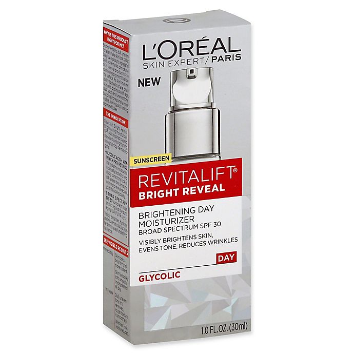 L'Oréal® Revitalift® Bright Reveal 1 fl. oz. Brightening Day Moisturizer with SPF 30
