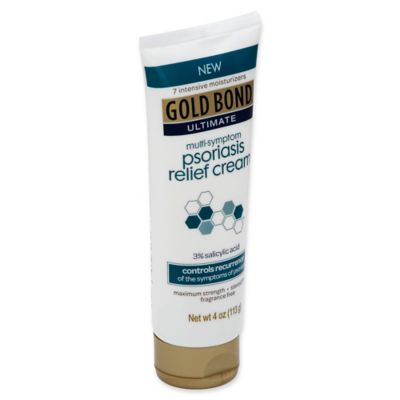 Gold Bond® Ultimate 4 oz. Multi-Symptom Psoriasis Relief Cream - Bed ...