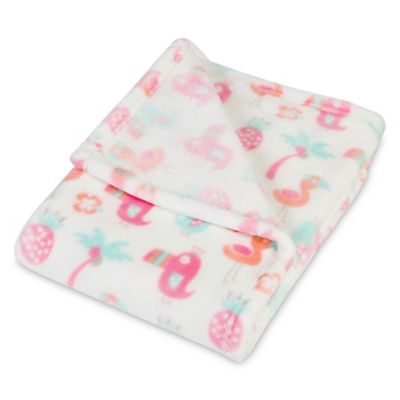 Trend Lab® Tropical Pastel Plush Baby Blanket - Bed Bath & Beyond