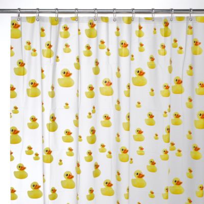 InterDesign® Ducks EVA Shower Curtain - Bed Bath & Beyond