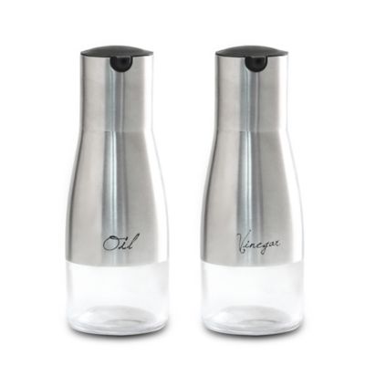 bed bath and beyond oil and vinegar set