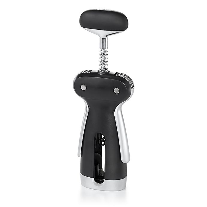 Handheld Wing Style Wine and Beer Opener with Foil Cutter Ergonomic Corkscrew 
