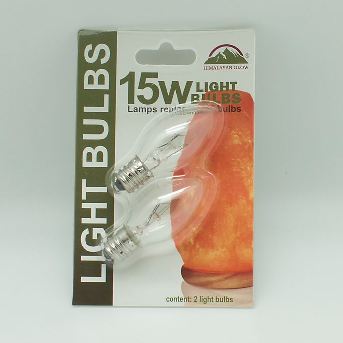 Salt Rock Lamp Bulb 10 Pack 2 FREE 15 Watt Replacement Bulbs for Himalayan 