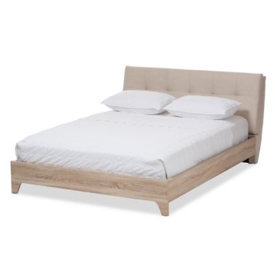 Baxton Studio Adelia Platform Bed - Bed Bath & Beyond