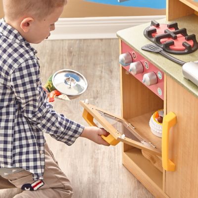 teamson kids little chef florence classic play kitchen