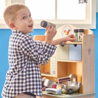 teamson kids little chef florence classic play kitchen