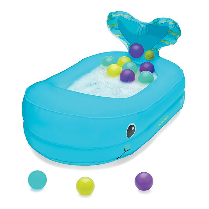 Infantino® Whale Bubble Ball Inflatable Bath Tub