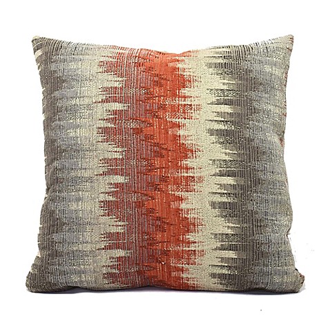 Haiku Square Throw Pillow in Grey - Bed Bath & Beyond