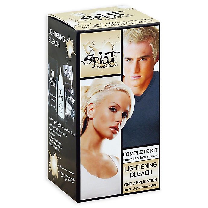 Splat® Rebellious Colors Semi-Permanent Hair Color Kit with Bleach in Lightening Bleach