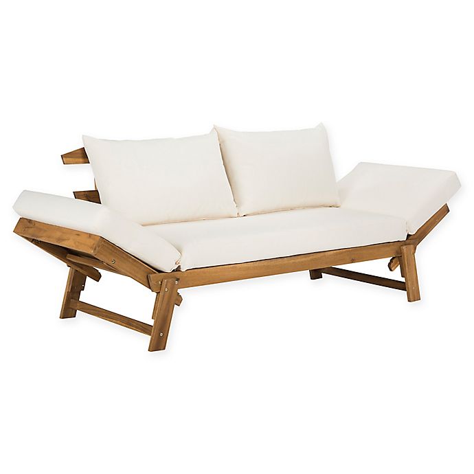 Safavieh Tandra Wood Outdoor Daybed
