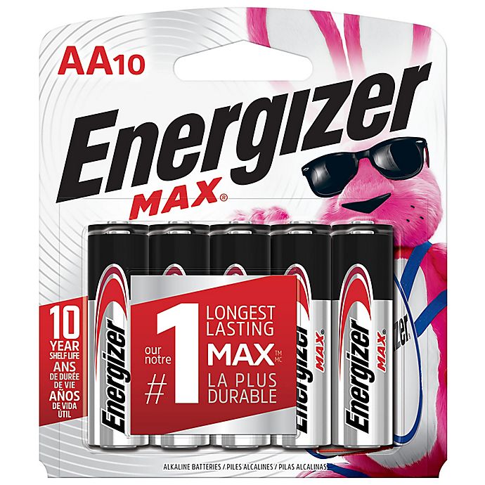 Energizer® MAX 10-Pack AA Batteries