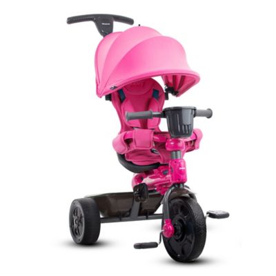 pink tricycle