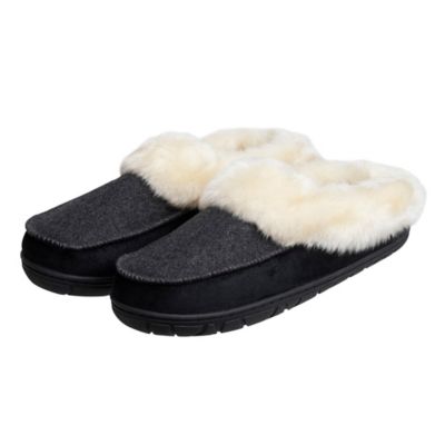 loft fluffy slippers