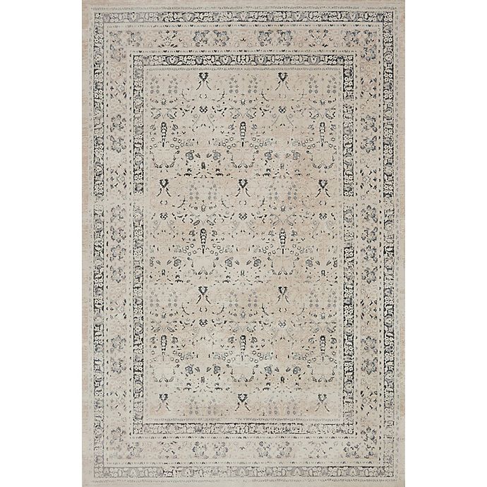 Magnolia Home by Joanna Gaines Everly Rug in Ivory/Sand