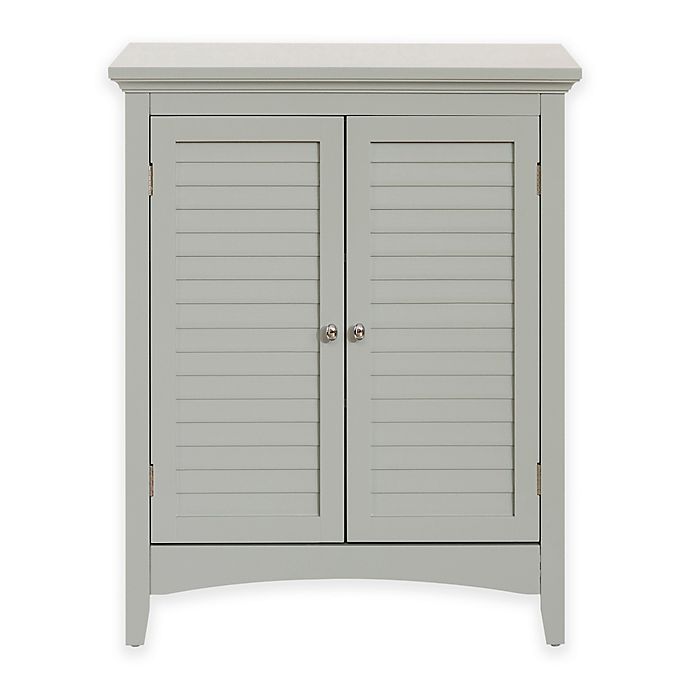 Teamson Home Glancy 32-Inch Double Door Floor Cabinet