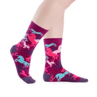 Sock It to Me Mythical Unicorns Women's Knitted Crew Socks - Bed Bath ...