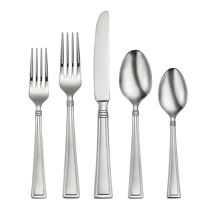 Service for 4 CHOICE of Pattern Oneida 20 Piece Stainless Flatware Set 