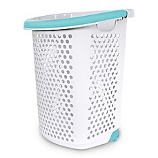 laundry basket on wheels