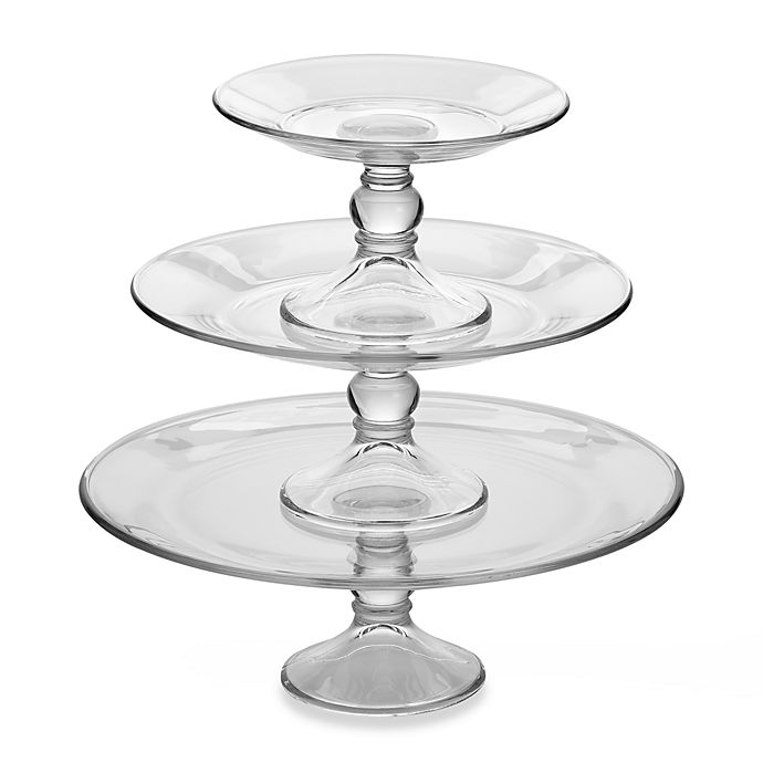 Dailyware™ 3-Piece Footed Platter Set
