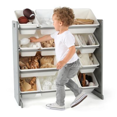 tot tutors toy organizer grey