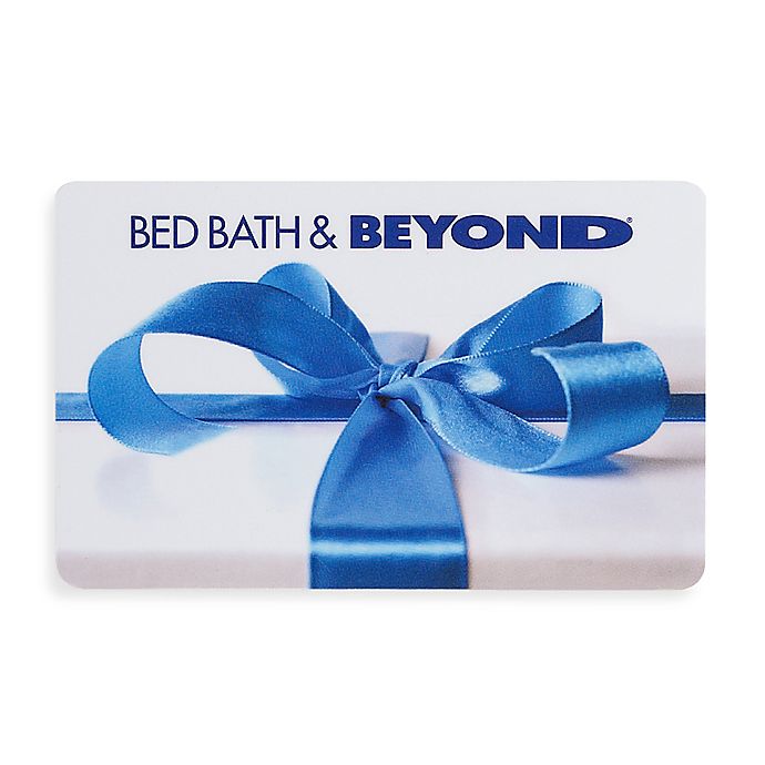 Gift with Blue Bow Gift Card